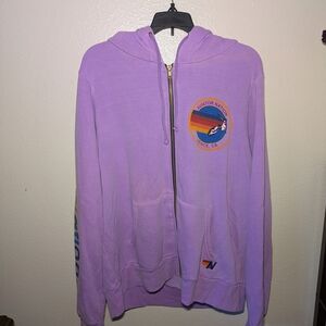 Aviator Nation Purple Hoodie